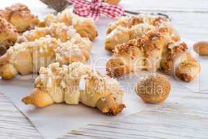 sweetness mini almond croissant