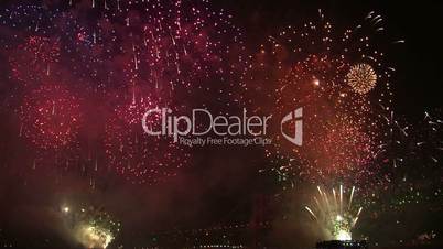 beatiful real fireworks inculed audio