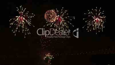 beatiful real fireworks inculed audio