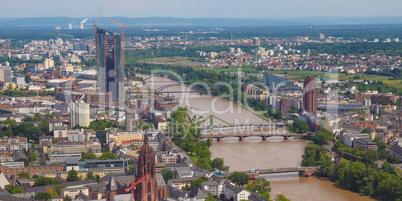 frankfurt am main, germany - panorama