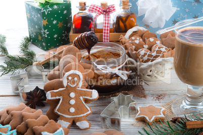 home-made gingerbreads