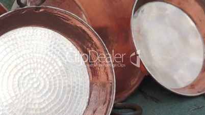 Shiny Copper Pots Dolly