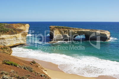 london bridge, port campbell nationalpark, victoria, australien