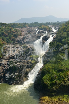 Shivanasamudra Falls in Indien