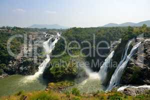 Shivanasamudra Falls in Indien