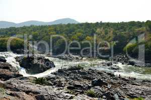 Shivanasamudra Falls in Indien