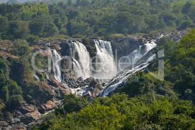 Shivanasamudra Falls in Indien