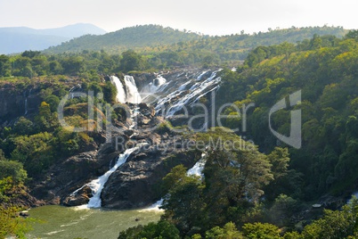 Shivanasamudra Falls in Indien