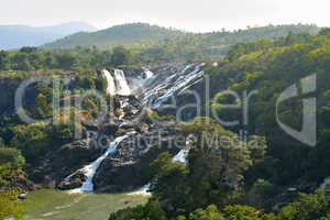 Shivanasamudra Falls in Indien