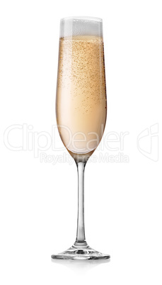 Champagne with bubbles