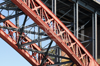 Details einer alten Brücke