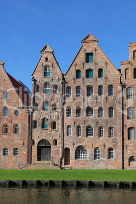 historische Salzspeicher in Lübeck