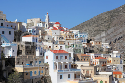 das Bergdorf Olymbos auf der Insel Karpathos