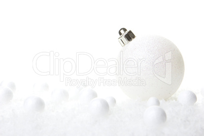 christmas ornament white