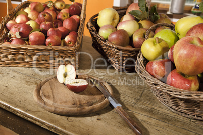 different apple varieties