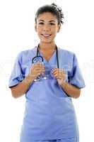 female healthcare worker