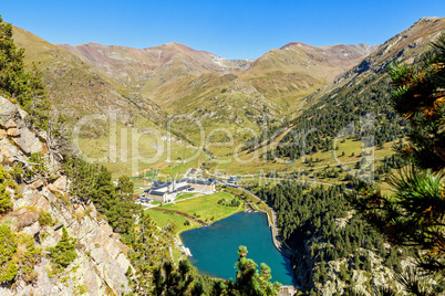 Beautiful mountain peaks in Spain (Pyreness)