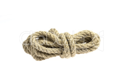 rope on white background