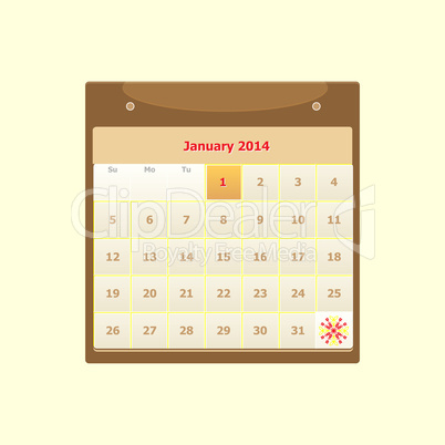 design schedule monthly january 2014 calendar