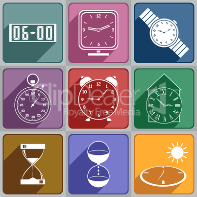 icons of different watch