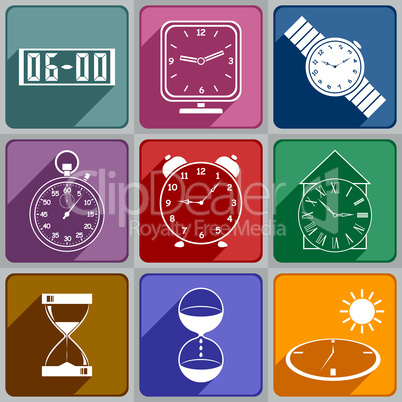 icons of different watch
