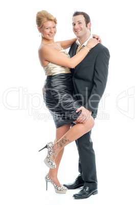 Paar beim Tanz