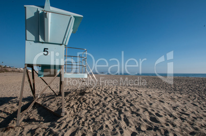 beach hut in pismo on highway 1