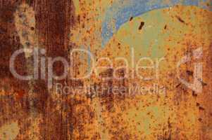 rusty grunge metal background