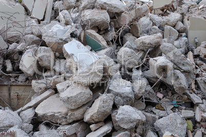 pile of rubble