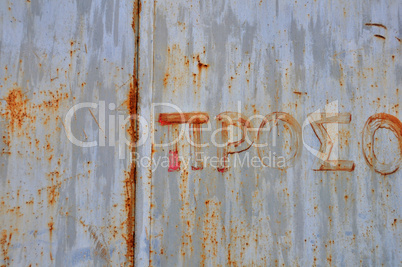 rusty metal surface grunge background