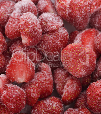 frozen strawberries