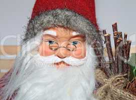 Santa claus with big beard