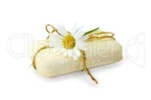 Soap white with chamomile