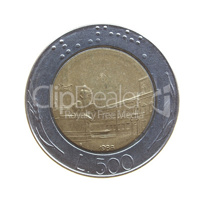 coin isolated