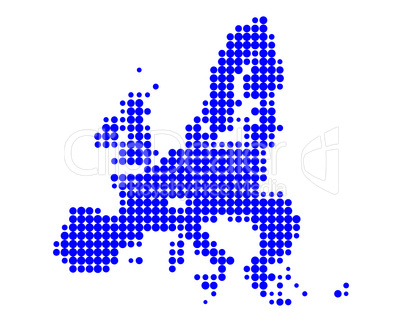karte der europäischen union