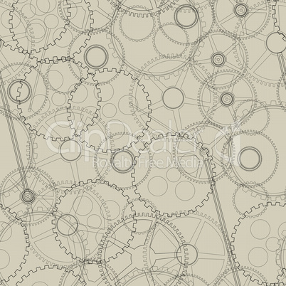 seamless mechanical gear