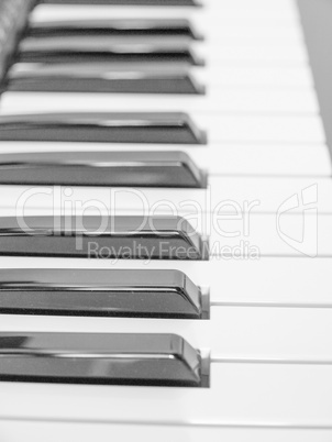 music keyboard keys