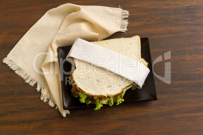 beef and chutney sandwich