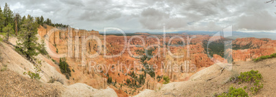 canyon bryce amphitheater panorama