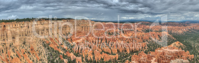 panorama bryce canyon amphitheater