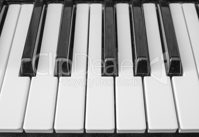 music keyboard keys