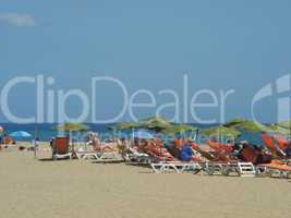 strand von maspalomas, gran canaria