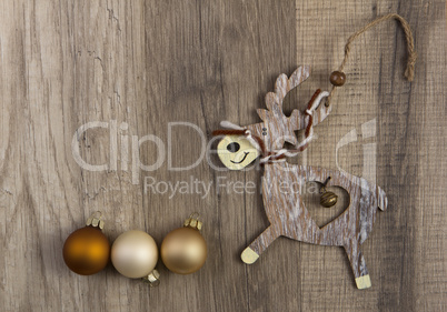 elk as christmas decoration