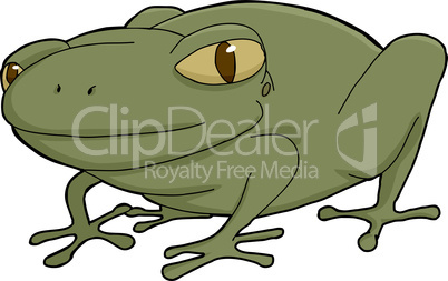 cute cartoon frog