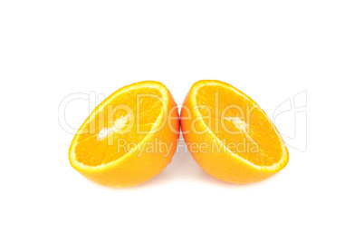 a ripe orange