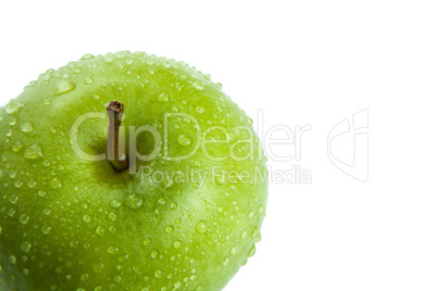 close-up of an apple