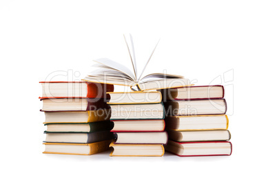 stack of books