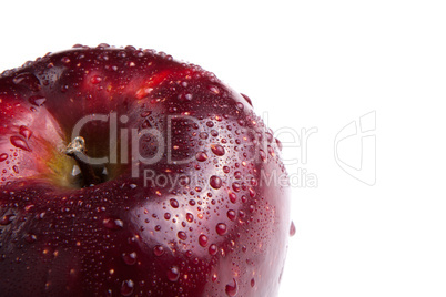 close-up of an apple