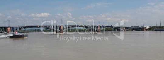 rhine river in mainz