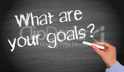 what are your goals ?